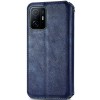 Шкіряний чохол-книжка GETMAN Cubic (PU) для Xiaomi 11T / 11T Pro Синій