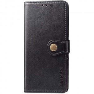 Кожаный чехол-книжка GETMAN Gallant (PU) для Samsung Galaxy M23 5G / M13 4G Черный