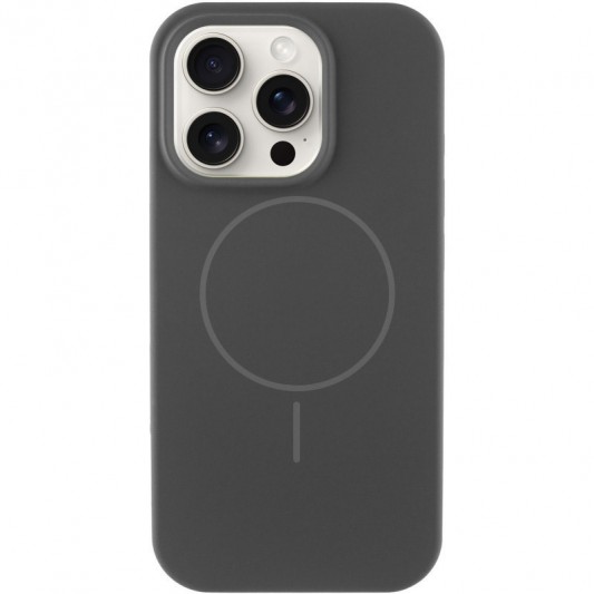 Чохол Silicone Case Full Protective (AA) NO LOGO with MagSafe для Apple iPhone 11 Pro (5.8") Сірий / Dark Gray
