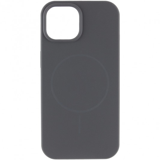 Чохол Silicone Case Full Protective (AA) NO LOGO with MagSafe для Apple iPhone 11 Pro (5.8") Сірий / Dark Gray - зображення 1 