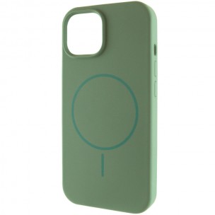 Чехол Silicone Case Full Protective (AA) NO LOGO with MagSafe для Apple iPhone 15 Plus (6.7