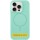 Чехол Silicone Case Full Protective (AA) NO LOGO with MagSafe для Apple iPhone 14 Plus (6.7") Зеленый / Spearmint