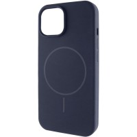 Чохол Silicone Case Full Protective (AA) NO LOGO with MagSafe для Apple iPhone 14 Plus (6.7") Темно-синій / Midnight blue