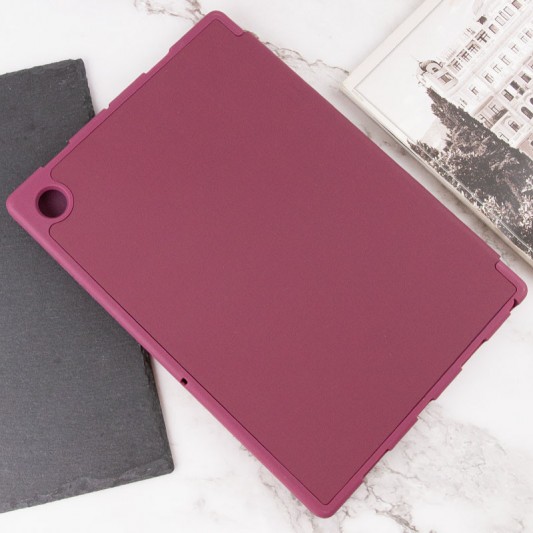 Чехол-книжка Book Cover (stylus slot) для Samsung Galaxy Tab A9+ (11'') (X210/X215) Бордовый / Maroon - изображение 6