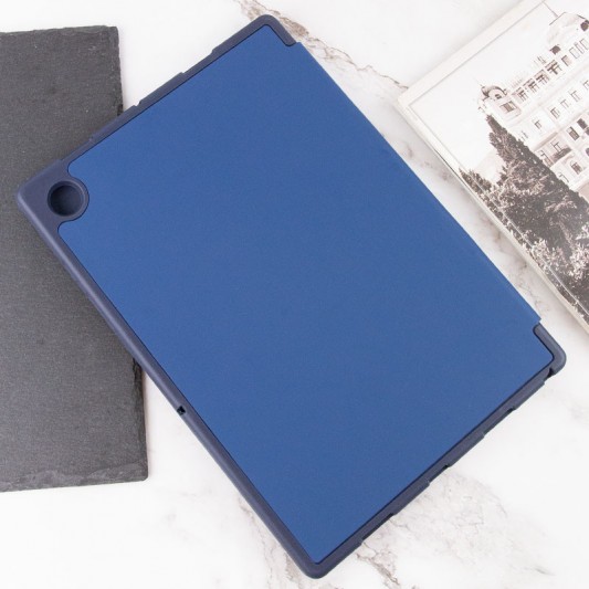 Чехол-книжка Book Cover (stylus slot) для Samsung Galaxy Tab A9+ (11'') (X210/X215) Темно-синий / Midnight blue - изображение 7