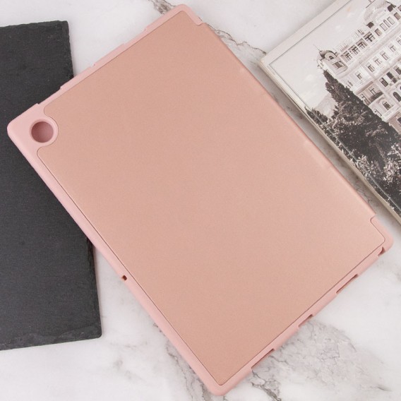 Чохол-книжка Book Cover (stylus slot) для Samsung Galaxy Tab A8 10.5" (2021) (X200/X205) Рожевий / Rose gold