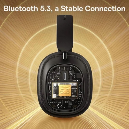 Накладні бездротові навушники Baseus Bowie H1 Pro Noise-Cancellation (A00050601) Cluster Black - зображення 2 