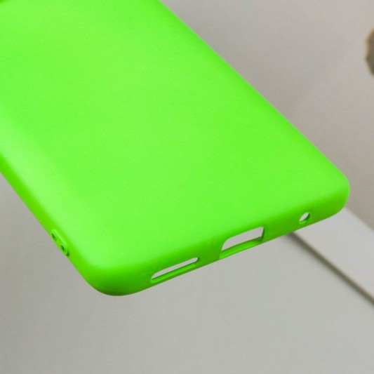 Чехол Silicone Cover Lakshmi Full Camera (A) для Xiaomi Redmi Note 10 Pro / 10 Pro Max Салатовый / Neon Green - изображение 5
