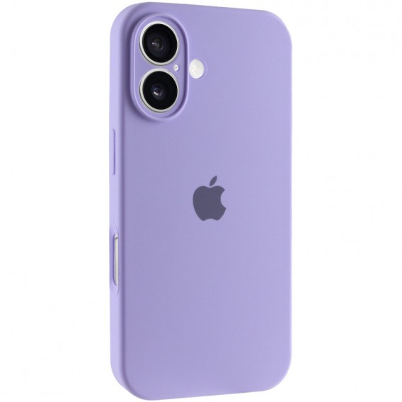 Чехол Silicone Case Full для iPhone 16 (6.1") - сиреневый Dasheen