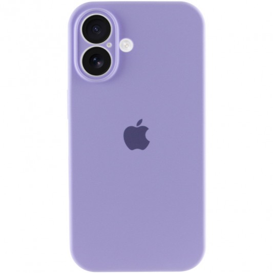 Чехол Silicone Case Full Camera Protective (AA) для Apple iPhone 16 (6.1 - изображение 1