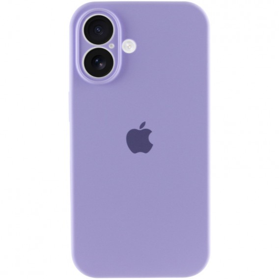 Чехол Silicone Case Full для iPhone 16 (6.1") - сиреневый Dasheen