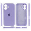 Чехол Silicone Case Full для iPhone 16 (6.1") - сиреневый Dasheen