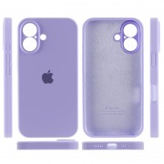 Чехол Silicone Case Full для iPhone 16 (6.1") - сиреневый Dasheen