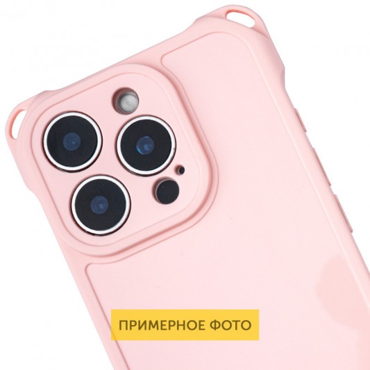Чехол TPU CrossBody with straps для Apple iPhone 16e (6.1") Pink - изображение 3