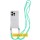 Чехол TPU CrossBody with straps для Apple iPhone 16e (6.1") Transparent