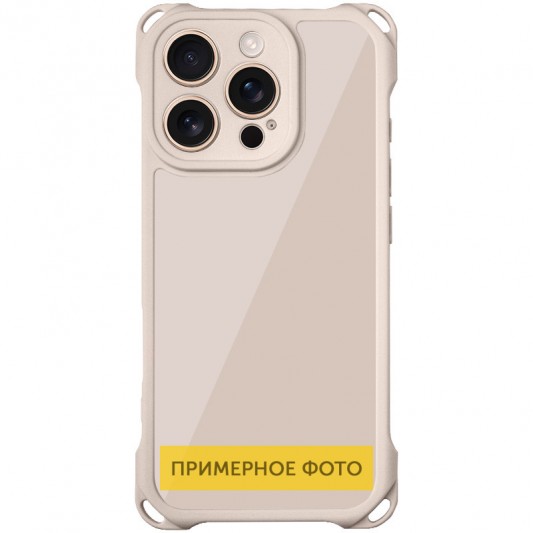Чехол TPU CrossBody with straps для Apple iPhone 16e (6.1") Antique White - изображение 1