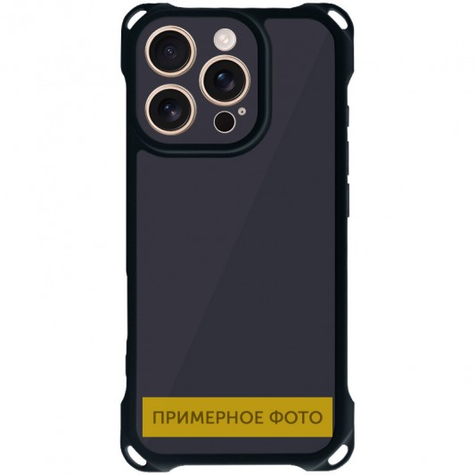 Чехол TPU CrossBody with straps для Apple iPhone 16e (6.1") Black - изображение 1