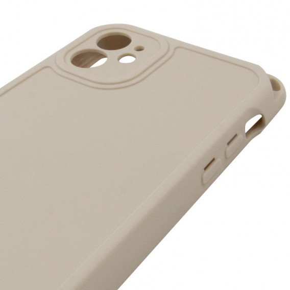 Чехол TPU CrossBody with straps для Apple iPhone 12 (6.1) Antique White