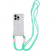 Чохол TPU CrossBody with straps для Apple iPhone 12 Pro (6.1") Transparent Чохол TPU CrossBody with straps для Apple iPhone 12 Pro (6.1") Transparent