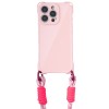 Чехол TPU CrossBody with straps для Apple iPhone 12 Pro Max (6.7") Pink