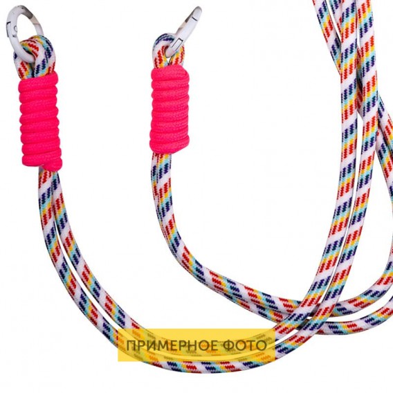 Чохол TPU CrossBody with straps для Apple iPhone 13 (6.1") Antique White