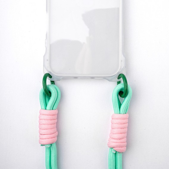 Чохол TPU CrossBody with straps для Apple iPhone 13 Pro (6.1") Transparent