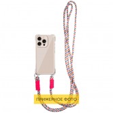 Чохол TPU CrossBody with straps для Apple iPhone 14 (6.1") Antique White