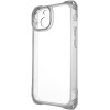 Чохол TPU CrossBody with straps для Apple iPhone 15 (6.1") Transparent