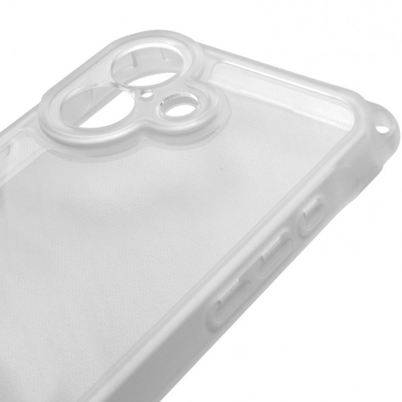 Чохол TPU CrossBody with straps для Apple iPhone 16 (6.1") Transparent