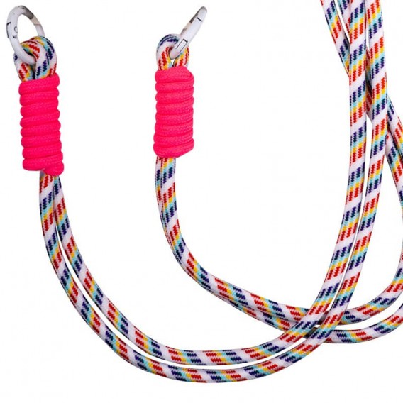 Чехол TPU CrossBody with straps для Apple iPhone 16 Pro (6.3") Antique White