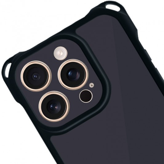 Чохол TPU CrossBody with straps для Apple iPhone 16 Pro (6.3") Black - зображення 2 