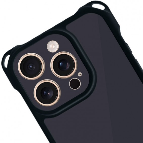 Чохол TPU CrossBody with straps для Apple iPhone 16 Pro (6.3") Black