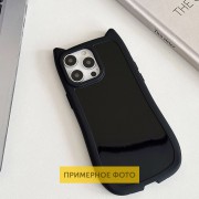 Чехол TPU GETMAN Cat with straps для Apple iPhone 16e (6.1") Black