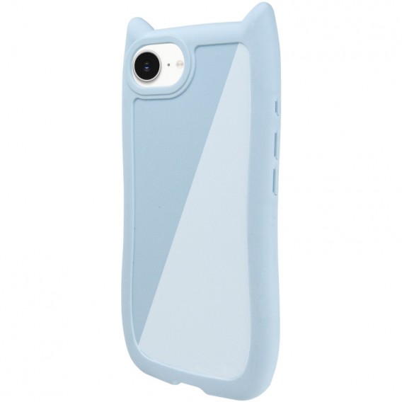 Чохол TPU GETMAN Cat with straps для Apple iPhone 16e / 17e (6.1") Blue