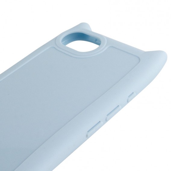 Чохол TPU GETMAN Cat with straps для Apple iPhone 16e / 17e (6.1") Blue