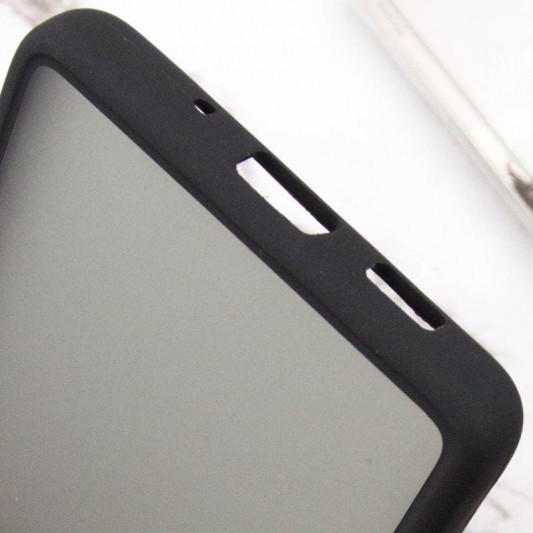 Чехол TPU+PC Lyon Frosted для Samsung Galaxy S20 FE Black - изображение 5