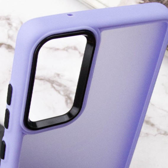 Чохол TPU+PC Lyon Frosted для Samsung Galaxy S20 FE Purple