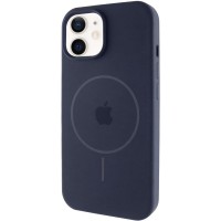 Чохол Silicone Case Full Protective (AA) with MagSafe для Apple iPhone 11 (6.1") Темно-синій / Midnight blue