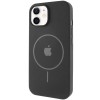 Чохол Silicone Case Full Protective (AA) with MagSafe для Apple iPhone 11 (6.1") Чорний / Black