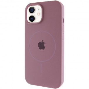 Чохол Silicone Case Full Protective (AA) with MagSafe для Apple iPhone 11 (6.1") Ліловий / Lilac Pride
