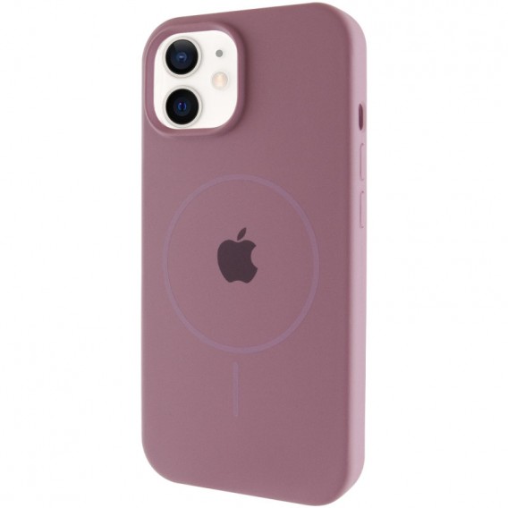 Чохол Silicone Case Full Protective (AA) with MagSafe для Apple iPhone 11 (6.1") Ліловий / Lilac Pride