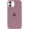 Чохол Silicone Case Full Protective (AA) with MagSafe для Apple iPhone 11 (6.1") Ліловий / Lilac Pride