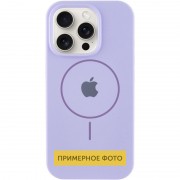 Чехол Silicone Case Full Protective (AA) with MagSafe для Apple iPhone 11 (6.1") Сиреневый / Dasheen