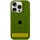 Чехол Silicone Case Full Protective (AA) with MagSafe для Apple iPhone 13 (6.1") Зеленый / Dark Olive
