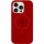 Чохол Silicone Case Full Protective (AA) with MagSafe для Apple iPhone 13 Pro (6.1") Червоний / Deep Red