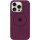 Чохол Silicone Case Full Protective (AA) with MagSafe для Apple iPhone 13 Pro (6.1") Бордовий / Plum