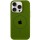 Чохол Silicone Case Full Protective (AA) with MagSafe для Apple iPhone 13 Pro (6.1") Зелений / Dark Olive