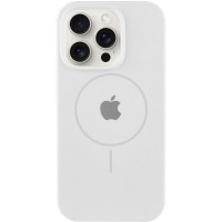 Чехол Silicone Case Full Protective (AA) with MagSafe для Apple iPhone 13 Pro Max (6.7") Белый / White