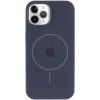 Чохол Silicone Case Full Protective (AA) with MagSafe для Apple iPhone 11 Pro (5.8") Темно-синій / Midnight blue