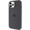 Чехол Silicone Case Full Protective (AA) with MagSafe для Apple iPhone 11 Pro Max (6.5") Серый / Dark Gray